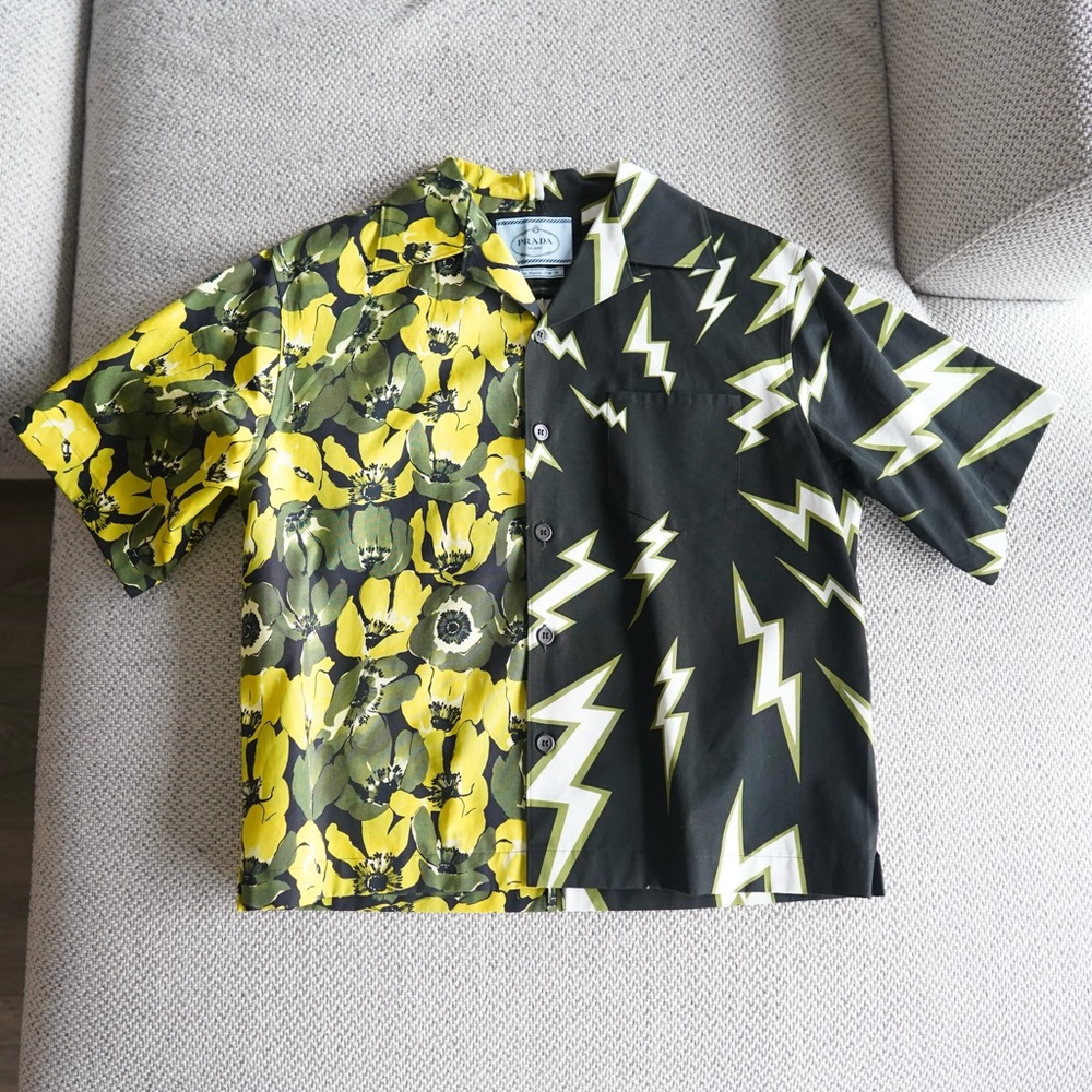 Prada double match shirt